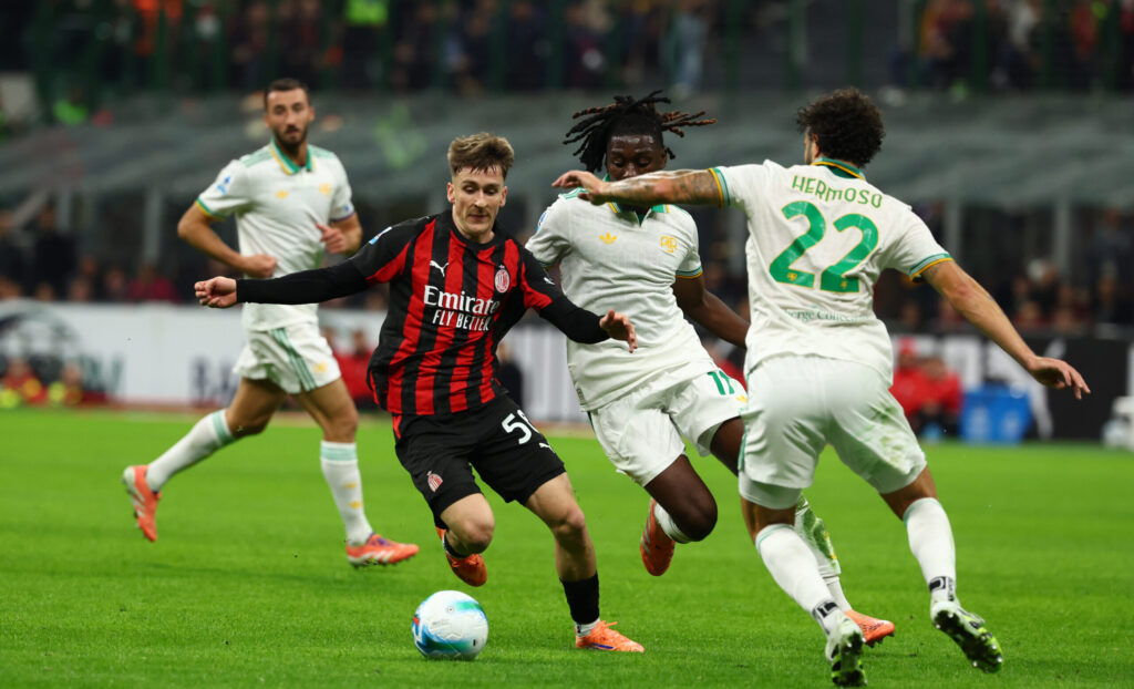 saelemaekers AC Milan v AS Roma - Serie A
