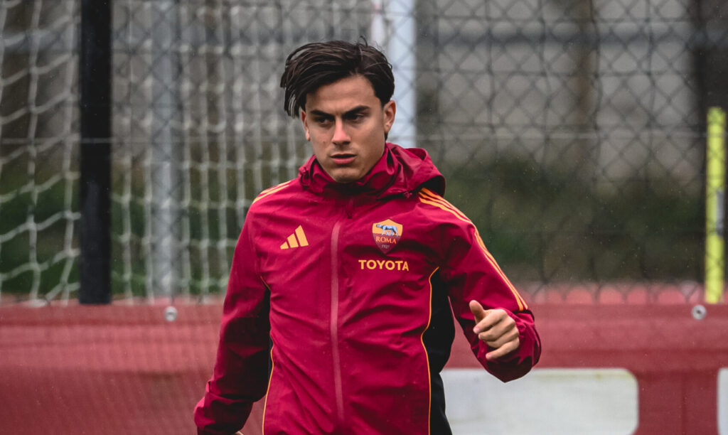 dybala AS Roma Training Session