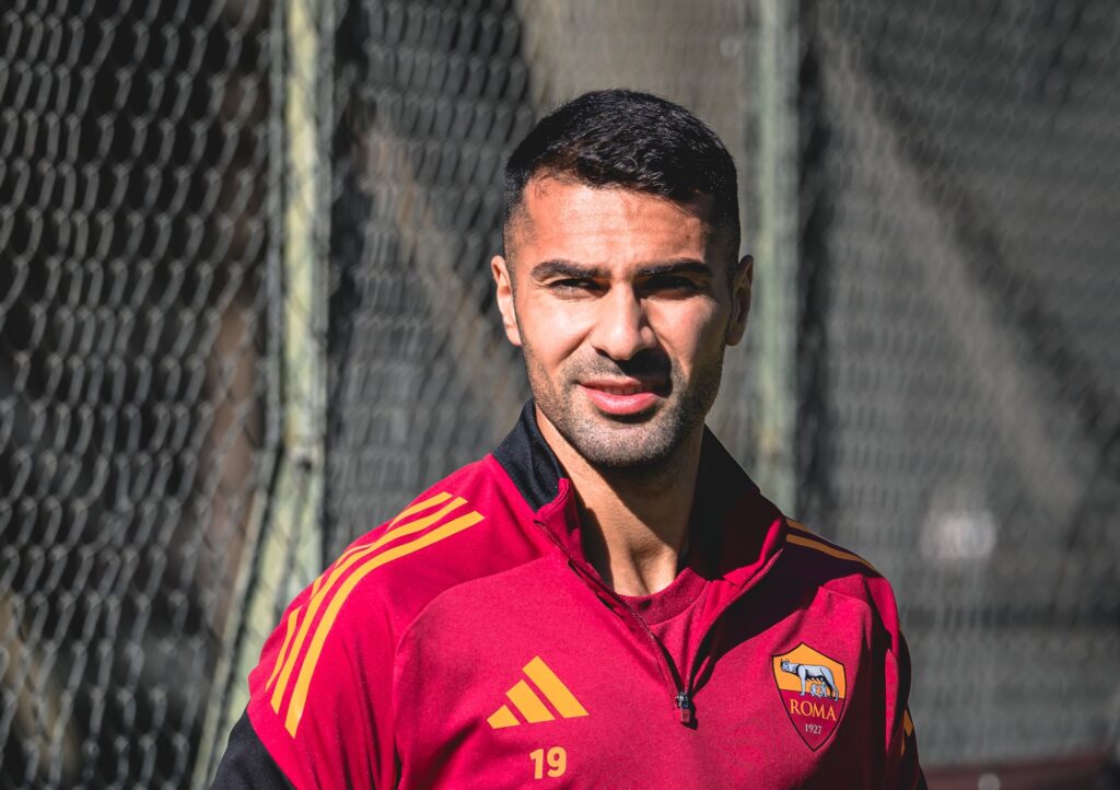 celik AS Roma Training Session