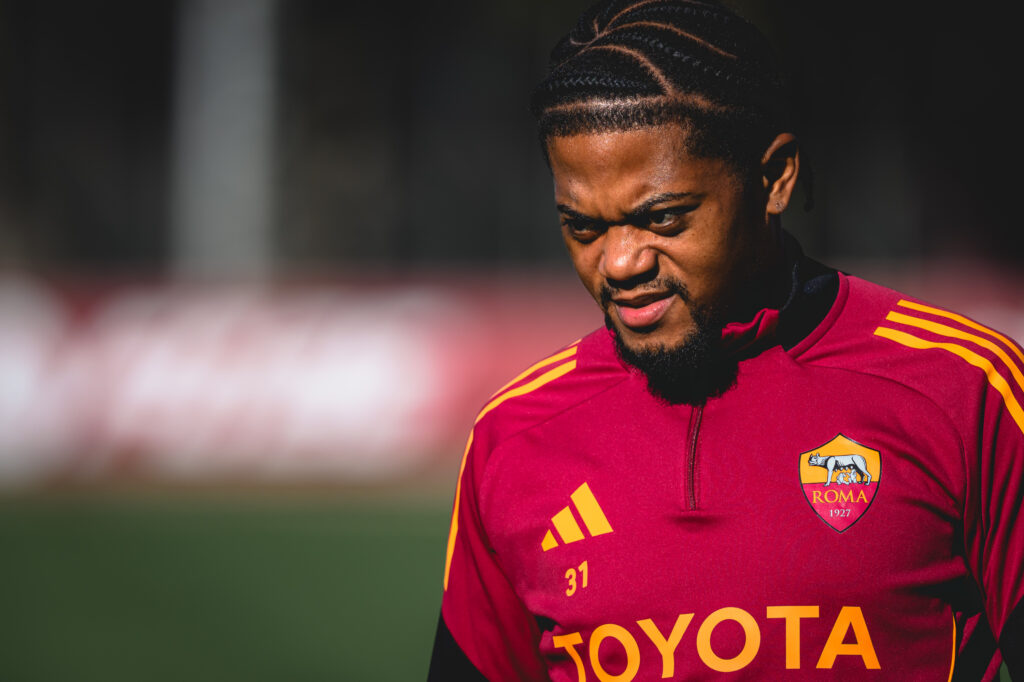Bailey AS Roma Training Session