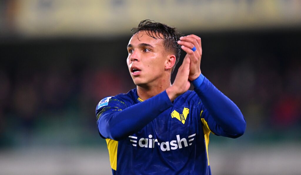 giovane Hellas Verona FC v US Sassuolo Calcio - Serie A