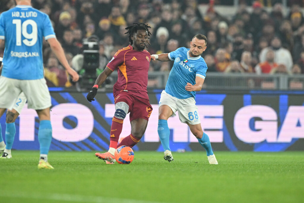 koné AS Roma v SSC Napoli - Serie A