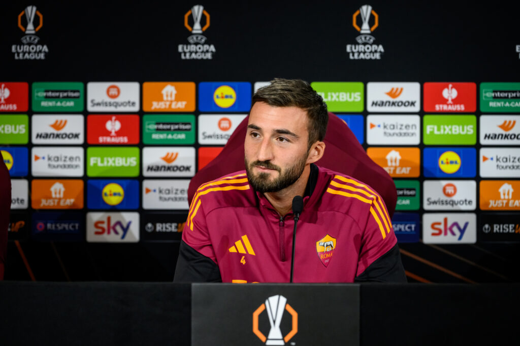 Cristante AS Roma Press Conference - UEFA Europa League 2025/26 League Phase MD5