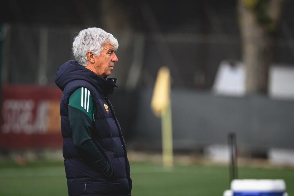 Gasperini AS Roma Training Session