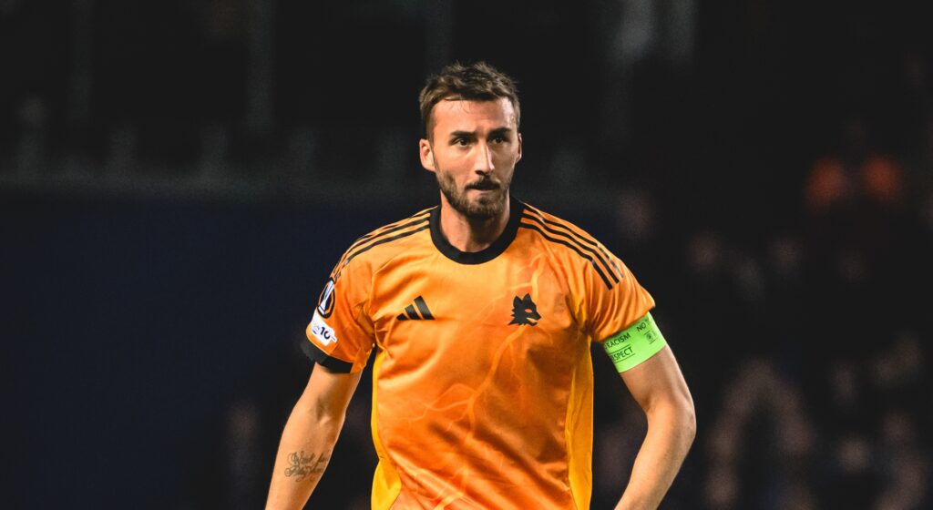 cristante Rangers FC v AS Roma - UEFA Europa League 2025/26 League Phase MD4