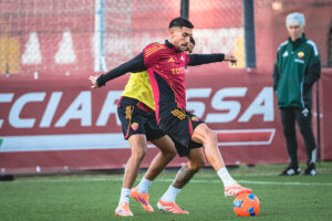 pellegrini AS Roma Training Session