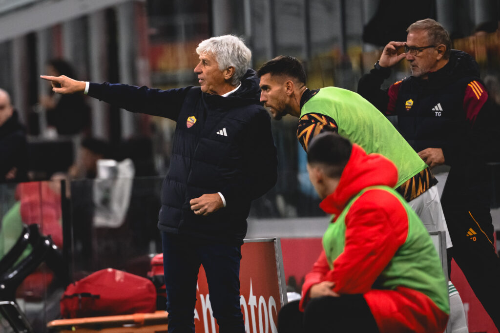 gasp e pellegrini AC Milan v AS Roma - Serie A