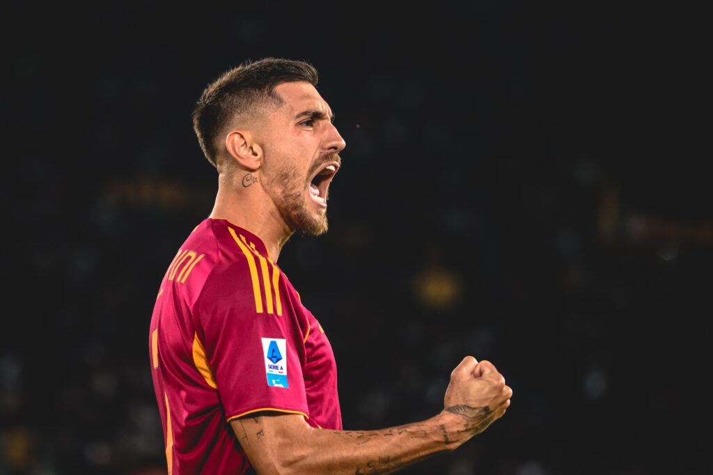 pellegrini esultanza AS Roma v Udinese Calcio - Serie A