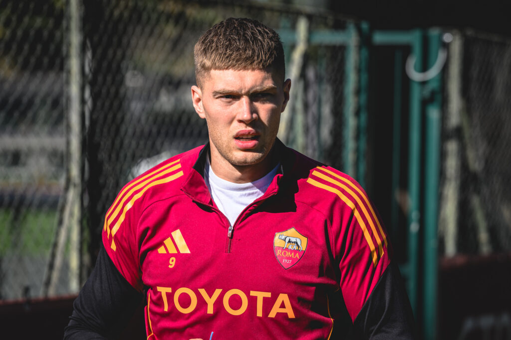 dovbyk AS Roma Training Session