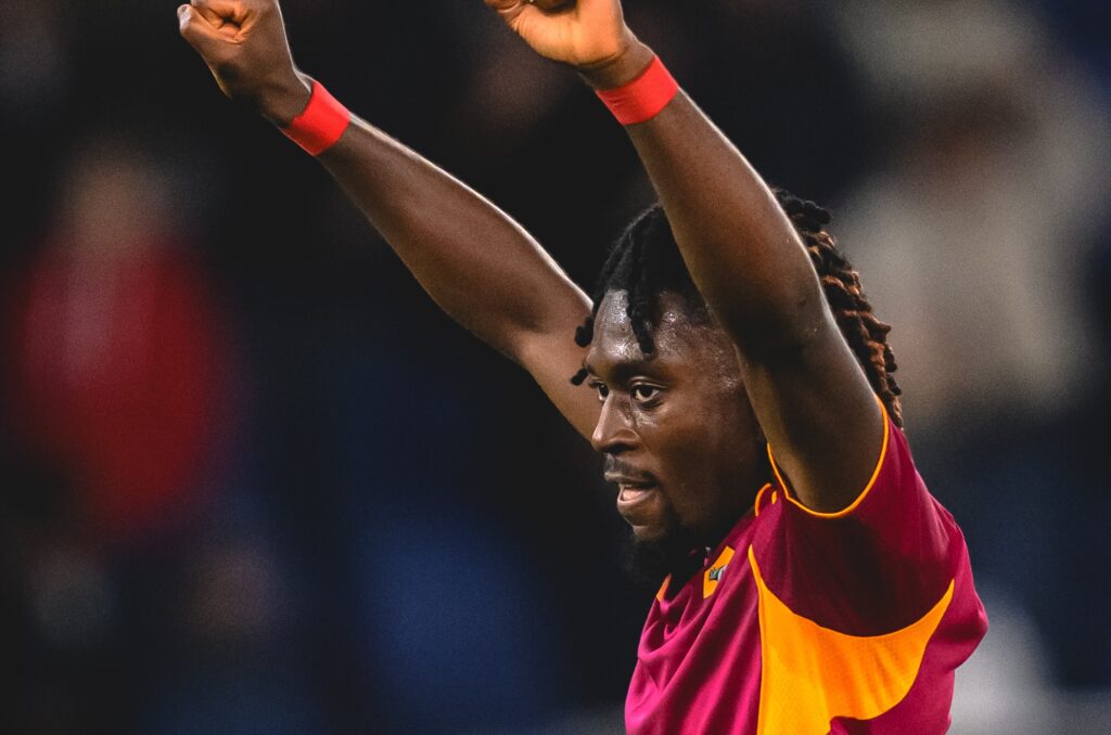 manu koné AS Roma v Udinese Calcio - Serie A