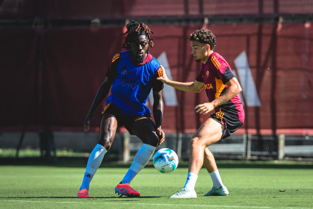 koné el aynaoui AS Roma Training Session
