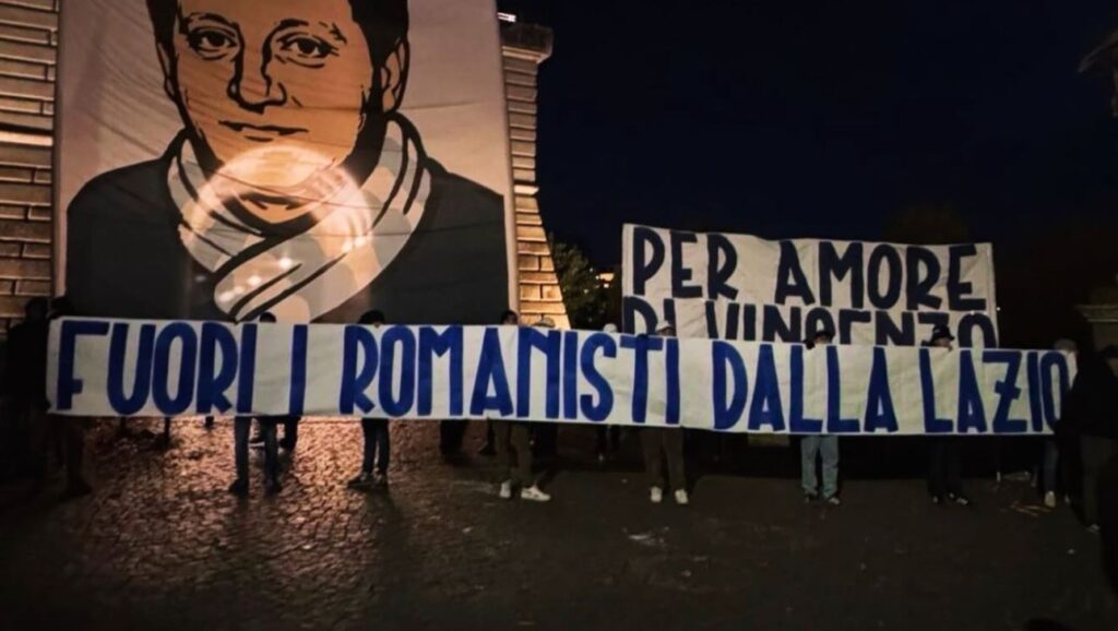 striscione lotito