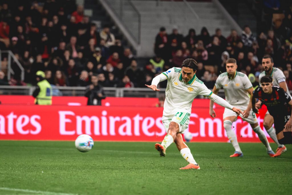 dybala AC Milan v AS Roma - Serie A