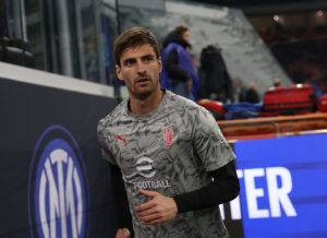 gabbia FC Internazionale v AC Milan - Serie A