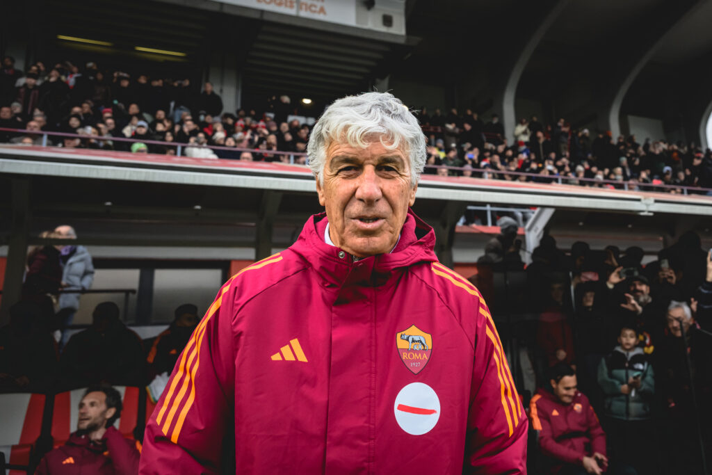 gasperini US Cremonese v AS Roma - Serie A