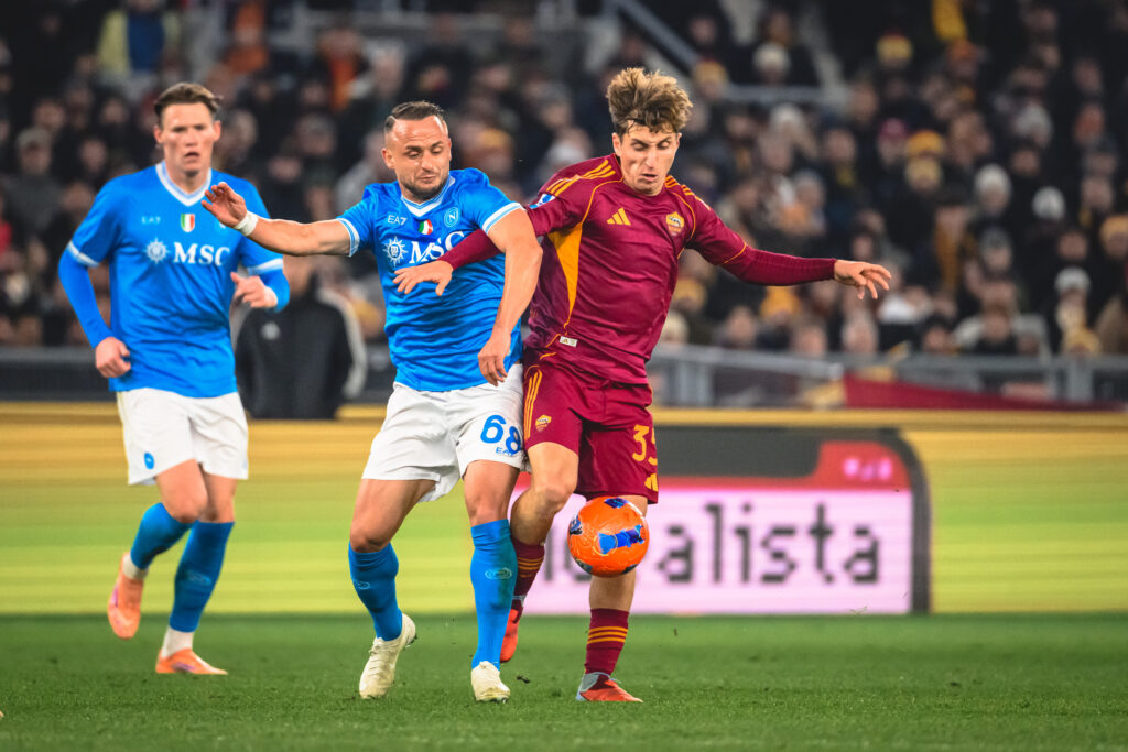 baldanzi AS Roma v SSC Napoli - Serie A