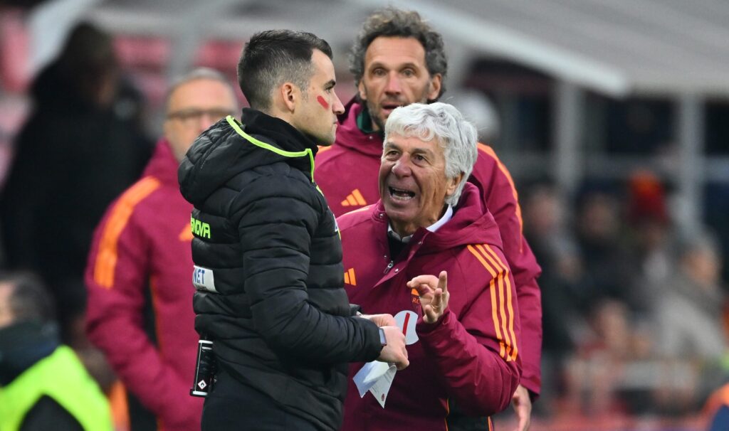 gasperini US Cremonese v AS Roma - Serie A