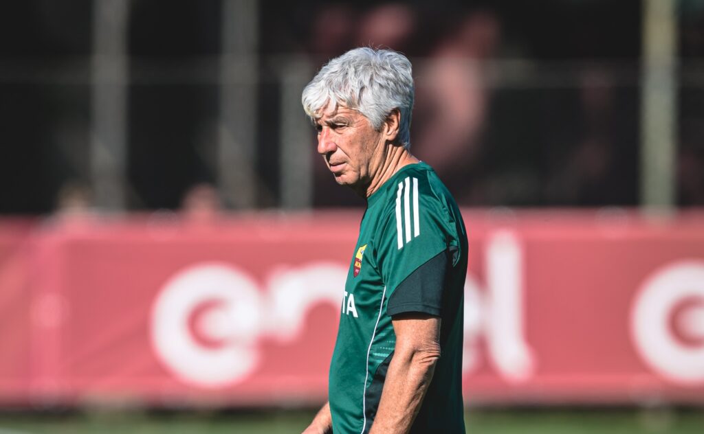 gasperini AS Roma Training Session