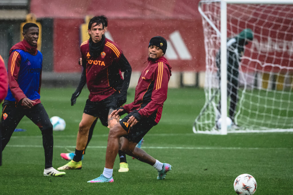 Bailey AS Roma Training Session