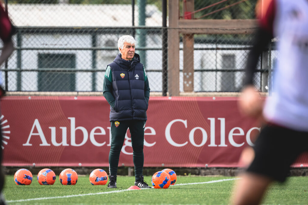 Gasperini AS Roma Training Session