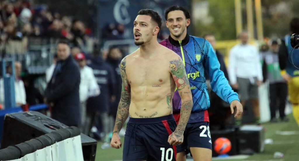 gaetano Cagliari Calcio v AS Roma - Serie A