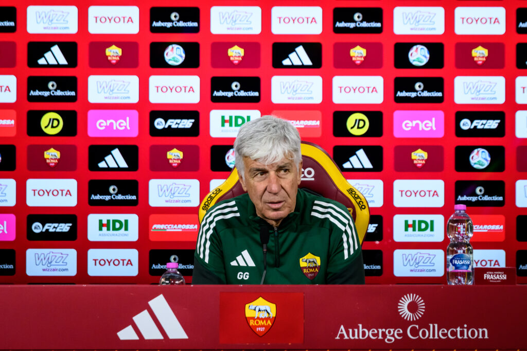 Gasperini AS Roma Press Conference