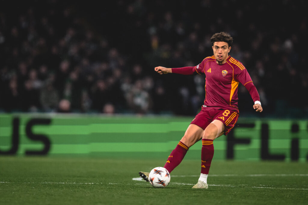 El Aynaoui Celtic FC v AS Roma - UEFA Europa League 2025/26 League Phase MD6