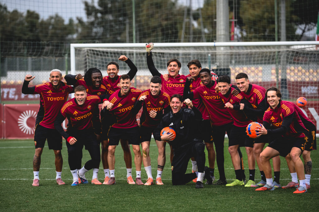 AS Roma Training Session