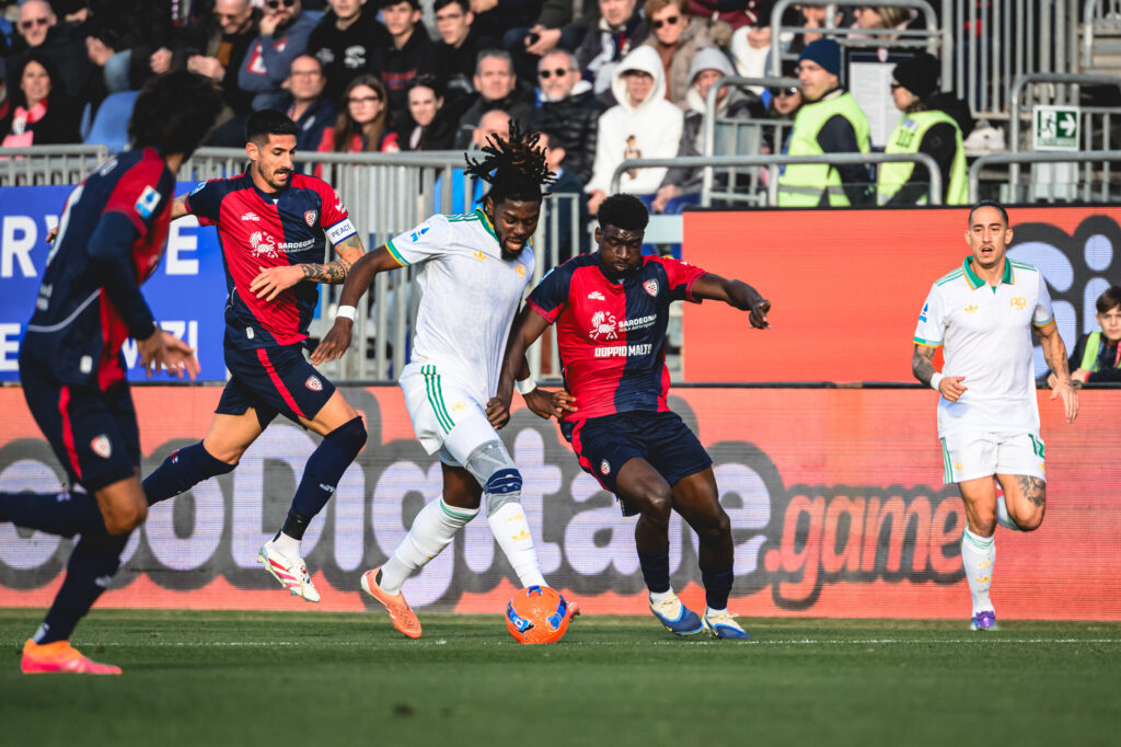Koné Cagliari Calcio v AS Roma - Serie A