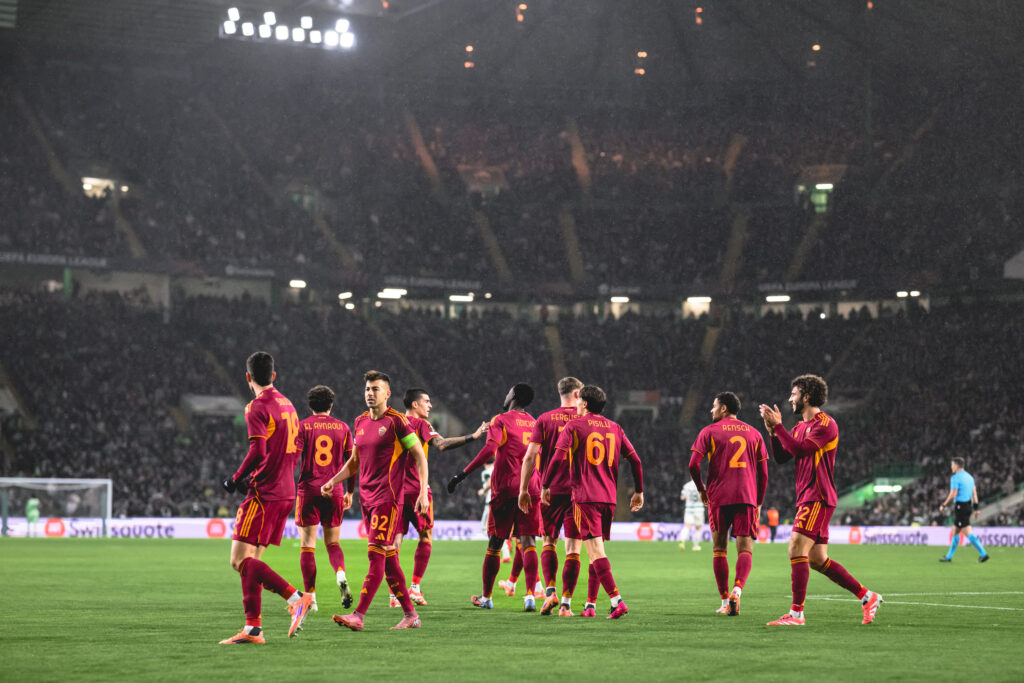Mancini Celtic FC v AS Roma - UEFA Europa League 2025/26 League Phase MD6