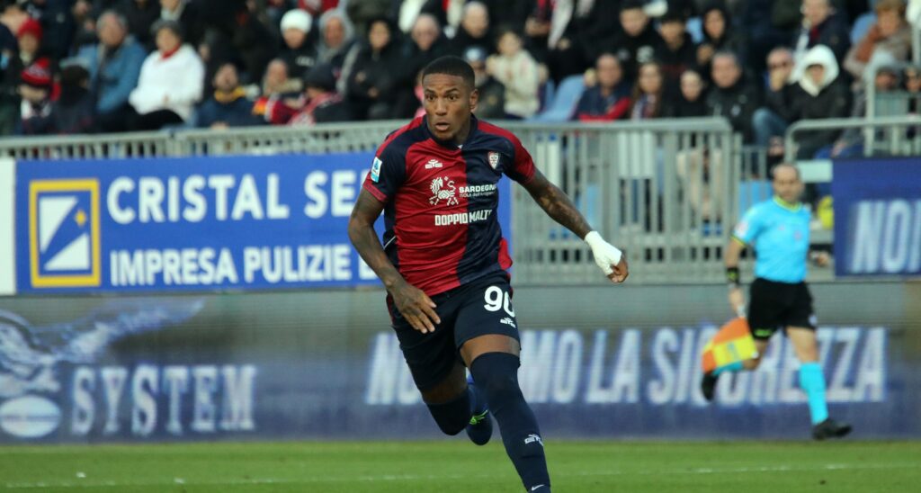 folorunsho Cagliari Calcio v AS Roma - Serie A