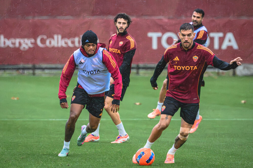 Pellegrini AS Roma Training Session