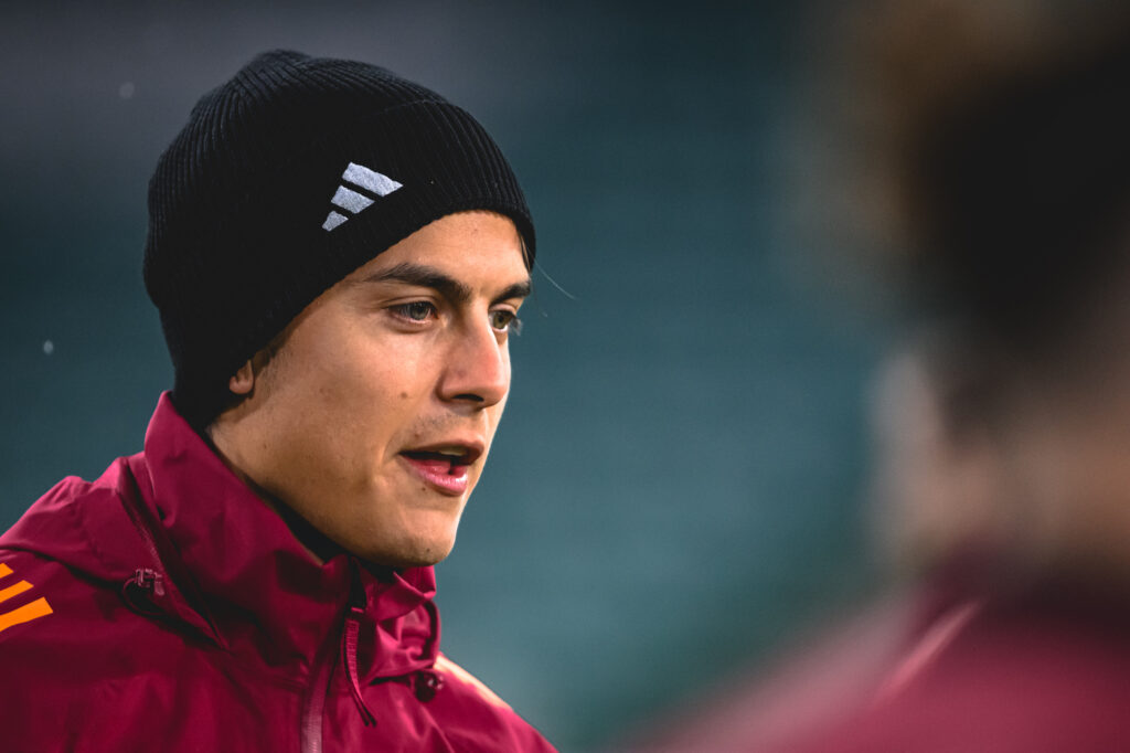 dybala AS Roma Training Session And Press Conference - UEFA Europa League 2025/26 League Phase MD6