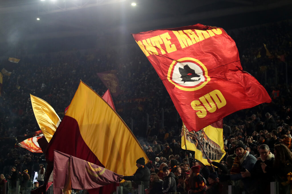 Tifosi AS Roma v Como 1907 - Serie A