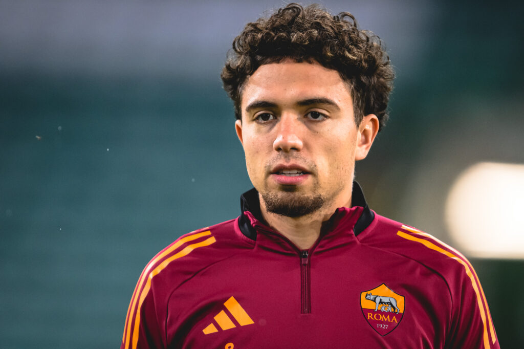 el aynaoui AS Roma Training Session And Press Conference - UEFA Europa League 2025/26 League Phase MD6