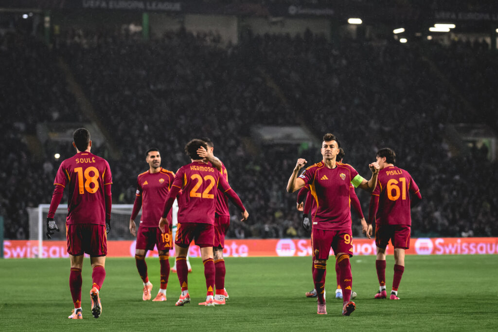 El Shaarawy Celtic FC v AS Roma - UEFA Europa League 2025/26 League Phase MD6