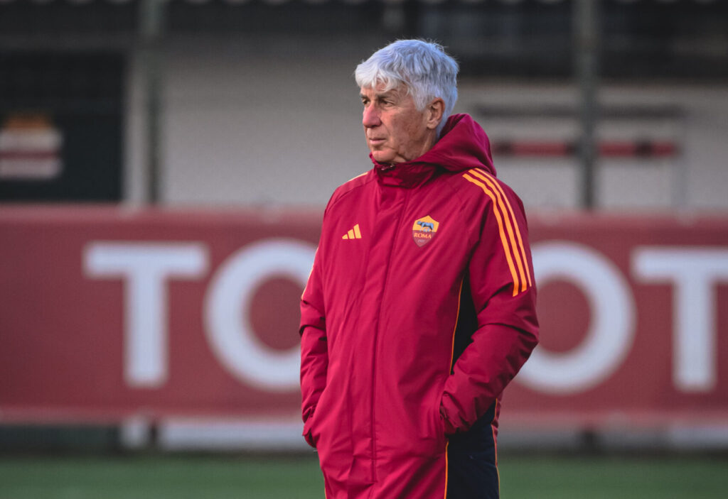 Gasperini AS Roma Training Session