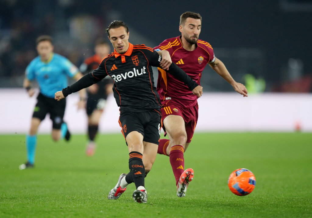 Cristante AS Roma v Como 1907 - Serie A