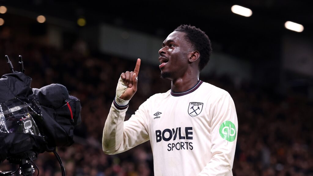 magassa Manchester United v West Ham United - Premier League