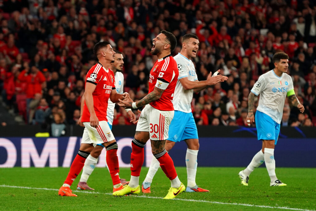 SL Benfica v SSC Napoli - UEFA Champions League 2025/26 League Phase MD6