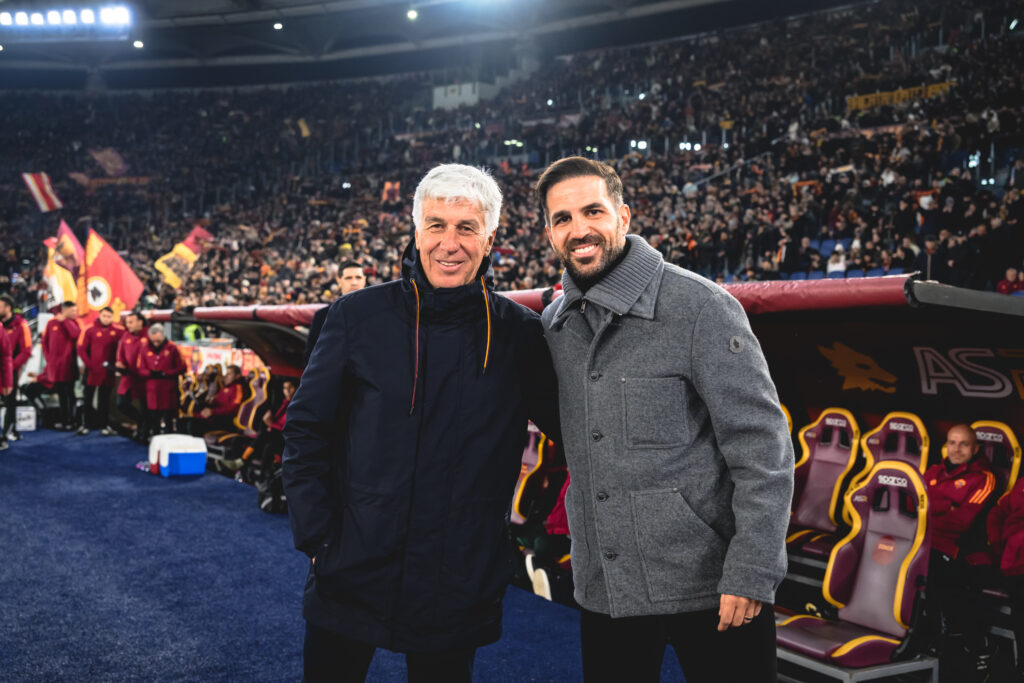 Gasperini Fabregas AS Roma v Como 1907 - Serie A