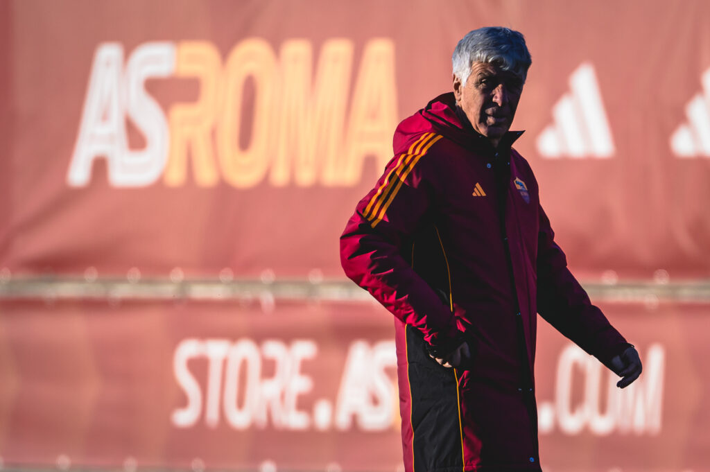 Gasperini AS Roma Training Session