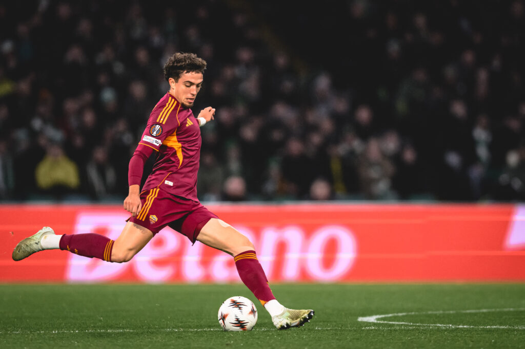 El Aynaoui Celtic FC v AS Roma - UEFA Europa League 2025/26 League Phase MD6