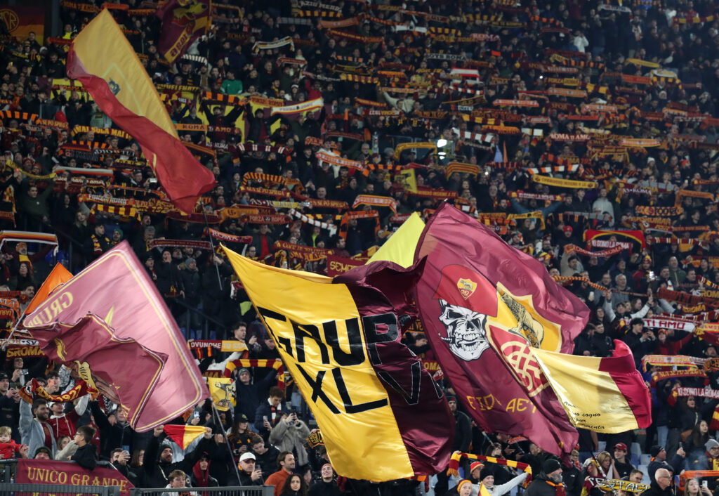 Tifosi AS Roma v Como 1907 - Serie A