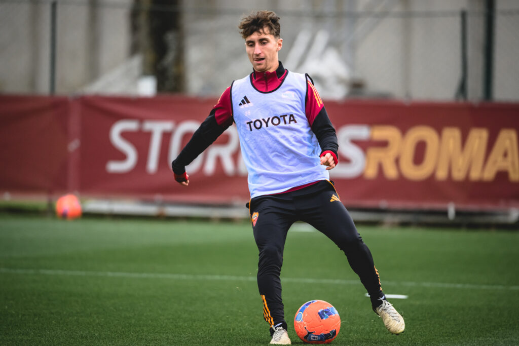 Baldanzi AS Roma Training Session