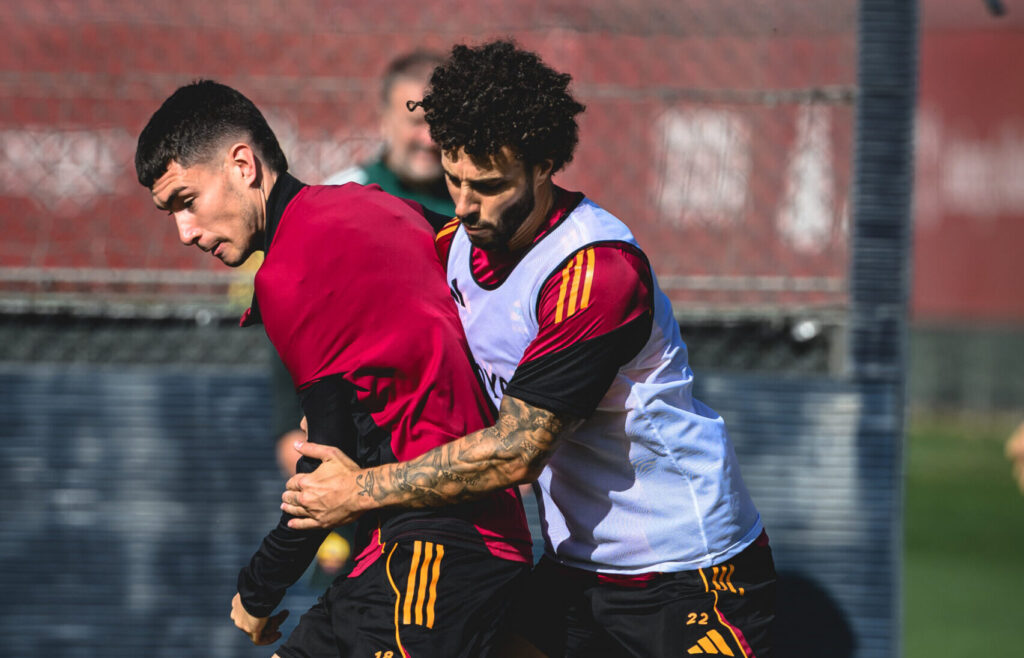 Soule Hermoso AS Roma Training Session