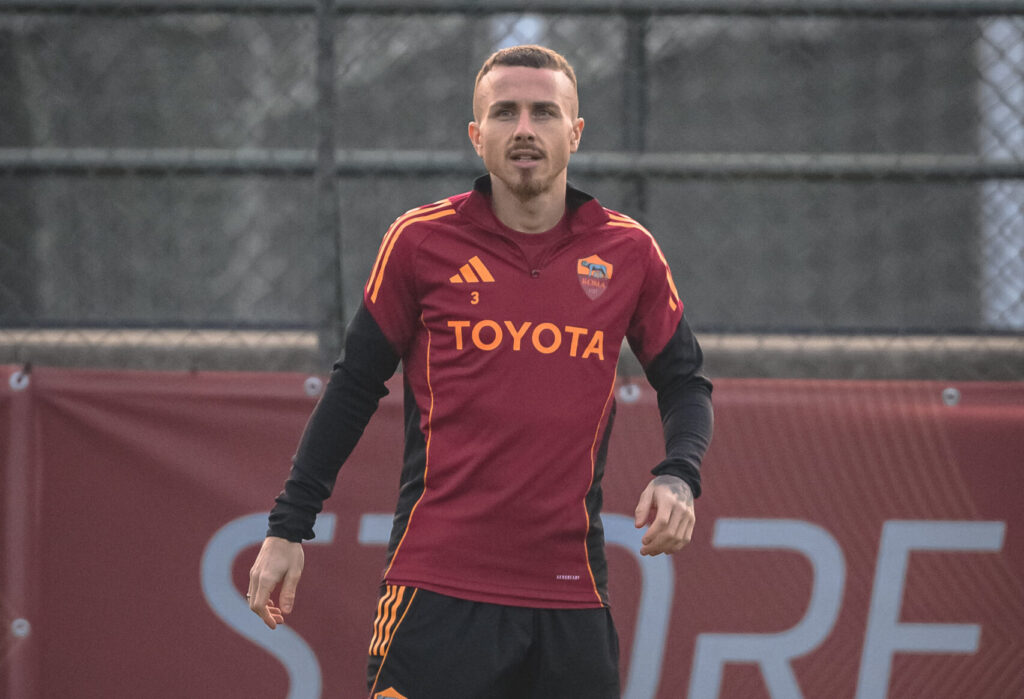 Angelino AS Roma Training Session
