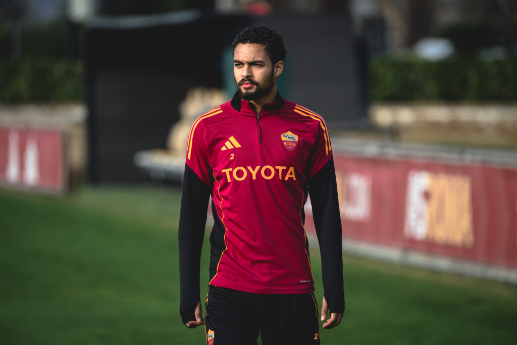 Rensch AS Roma Training Session