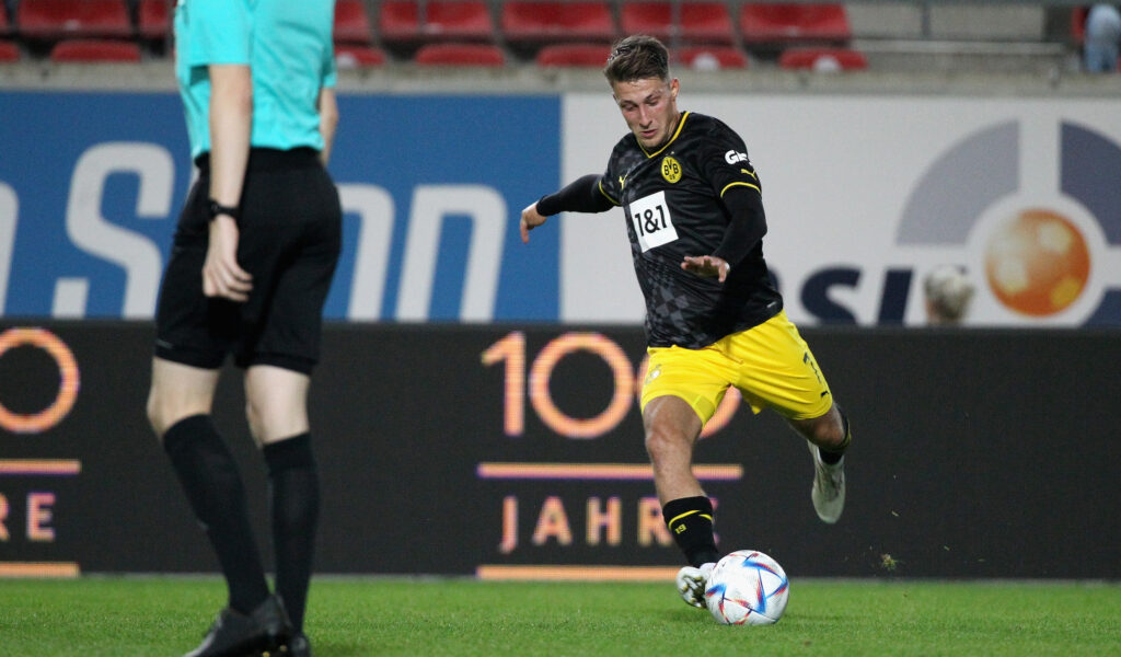 Hallescher FC v Borussia Dortmund II - 3. Liga
