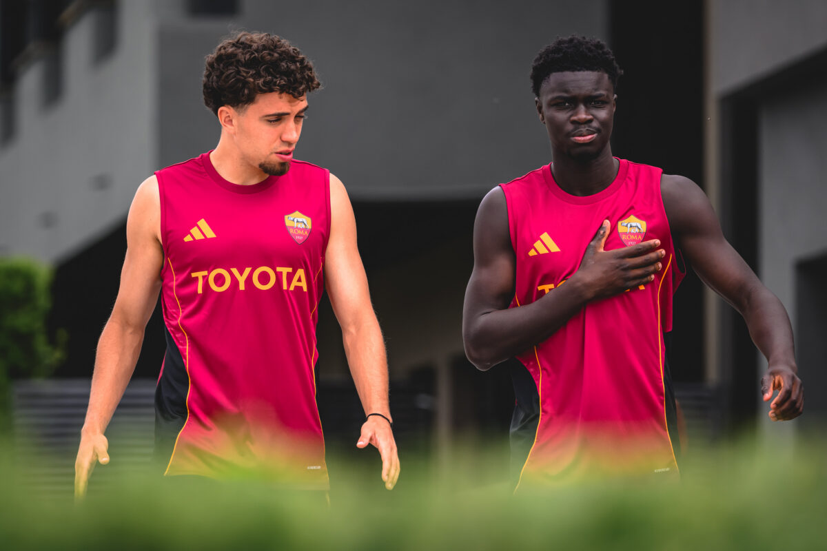 AS Roma Training Session